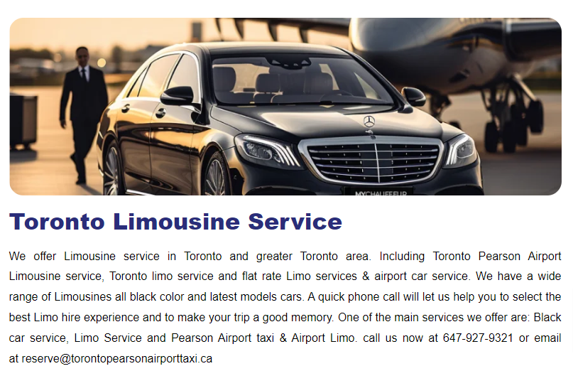 Toronto Limousine Service